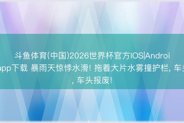 斗鱼体育(中国)2026世界杯官方IOS|Android手机app下载 暴雨天惊悸水滑! 拖着大片水雾撞护栏， 车头报废!